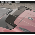 Roof Spoiler Gloss Black