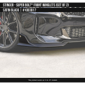 Super Bolt® Front Winglets Satin Black (ONLY 1 LEFT!)