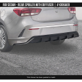 Rear Spoiler with Diffuser