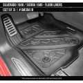 Front and Rear Floor Liner Set