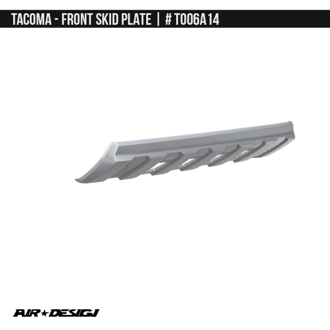 2023年 クマと森の風景 プレート Toyota Tacoma 2024-2025+ Front Skid Plate - Air Design