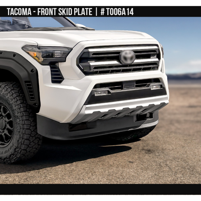 2023年 クマと森の風景 プレート Toyota Tacoma 2024-2025+ Front Skid Plate - Air Design