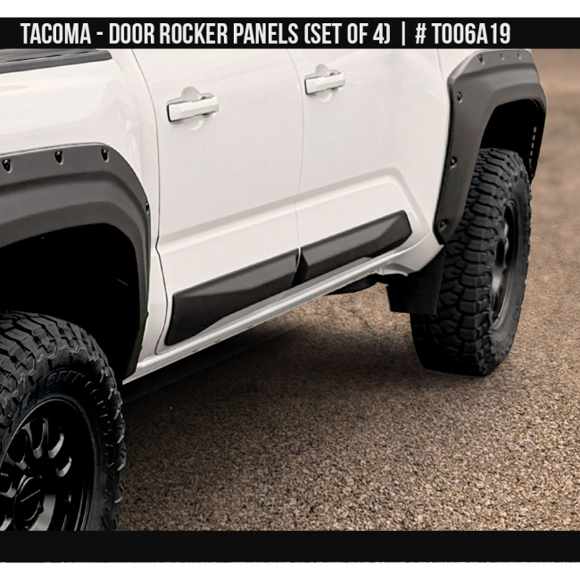 Toyota Tacoma 2024-2025+ Door Rocker Panel Set - Air Design