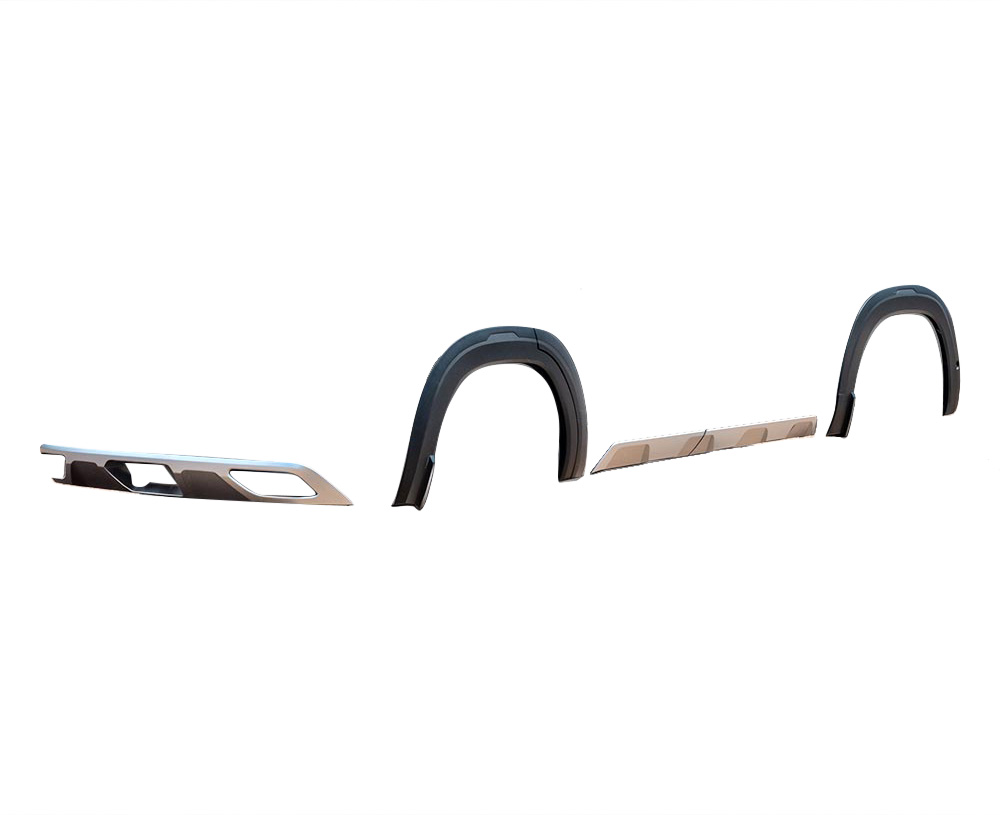 Full Body Kit (Rear view) uninstalled