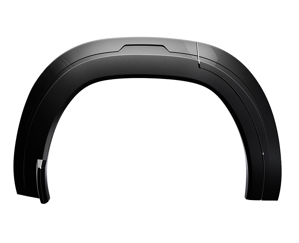 Fender Flare Set (Rear view) uninstalled