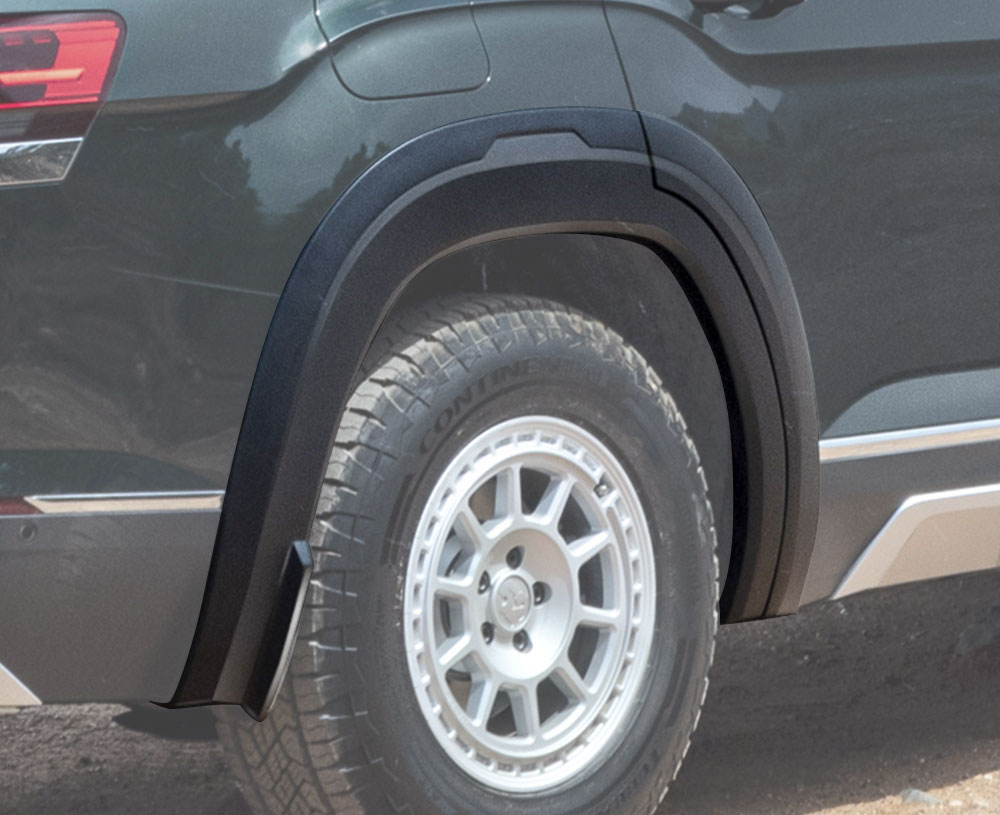 Fender Flare Set (Rear view) uninstalled