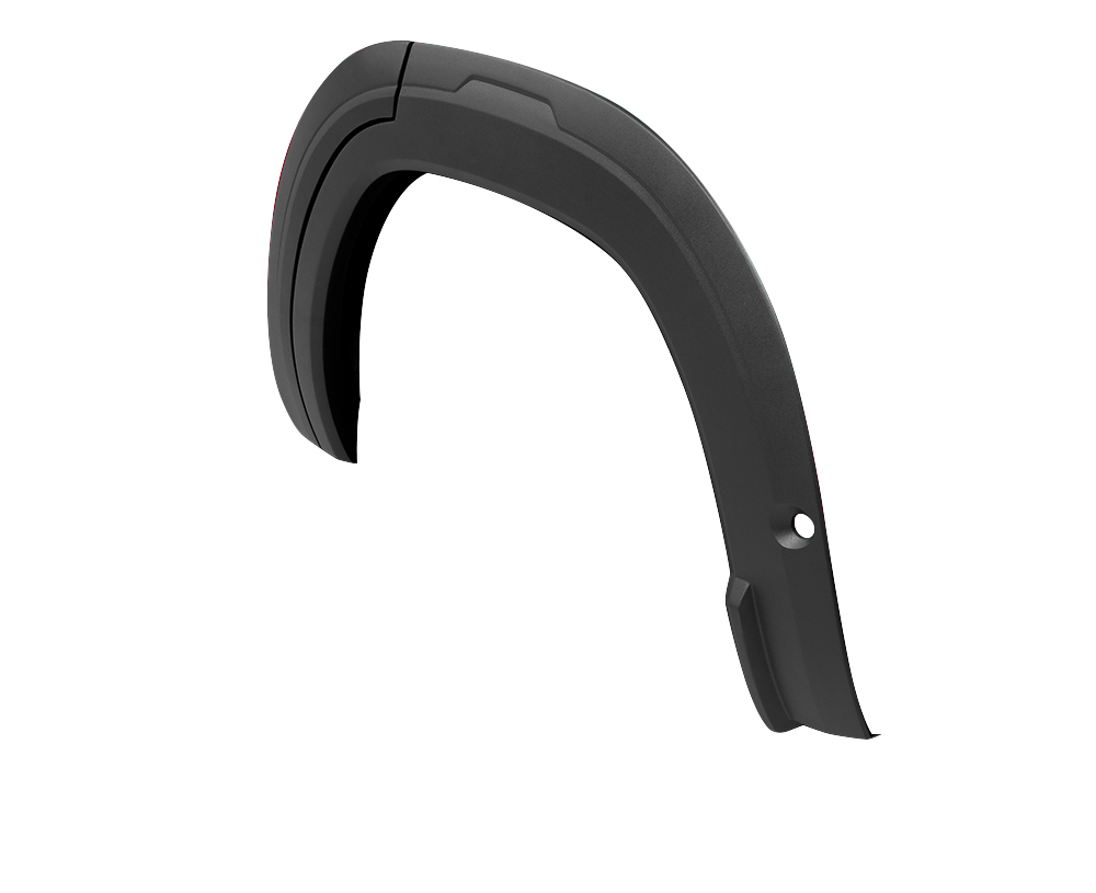 Fender Flare Set (Rear view) uninstalled